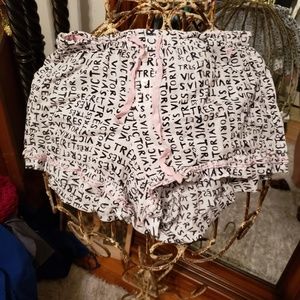 VS PINK night shorts
